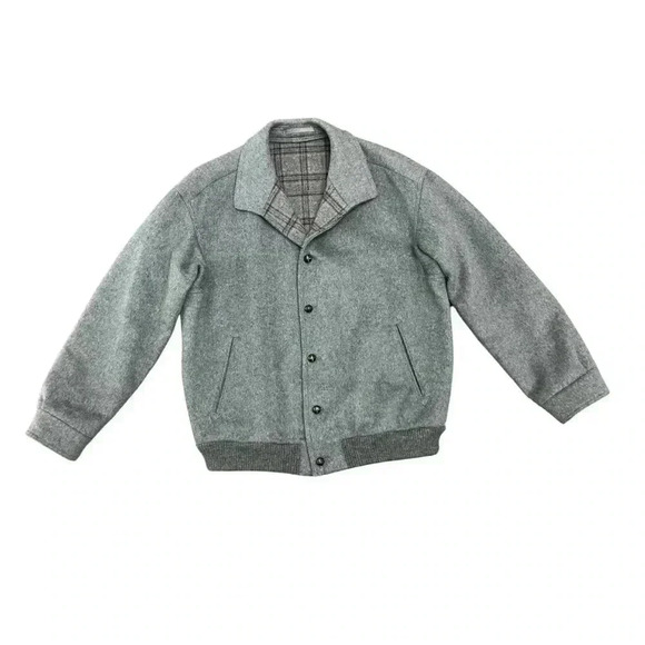 Lodenfrey Men’s Gray Wool Jacket Size 26 Made In Germany - Picture 1 of 11